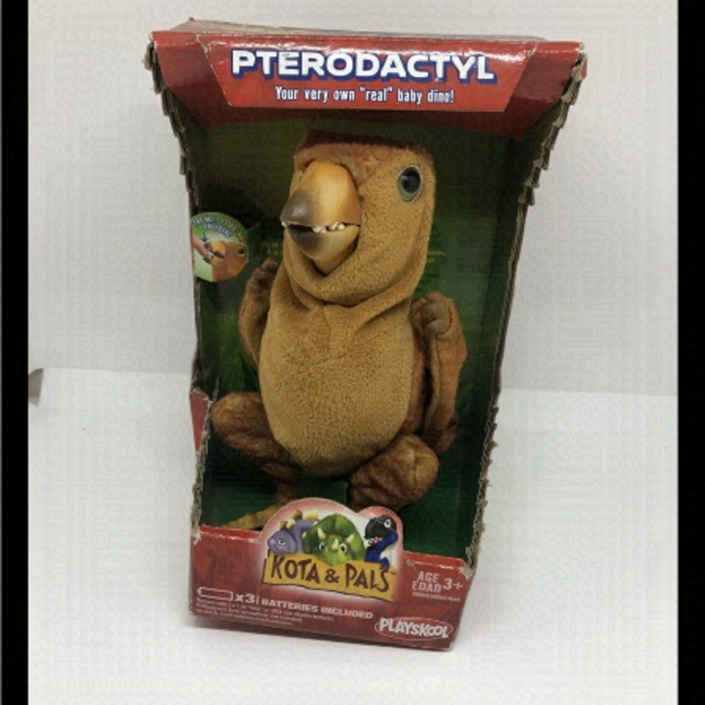 Playskool Kota & Pals PRERODACTYL Hatchling Electronic Toy Pet Hasbro 2008 NOS
